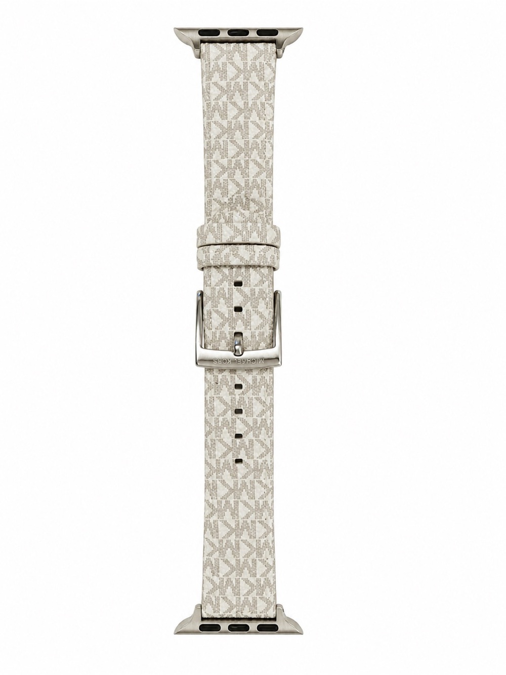 Michael Kors Beige Ivory Monogram Apple Watch Strap